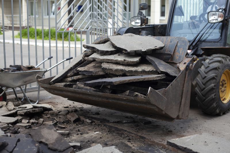 Concrete Pavement Demolition